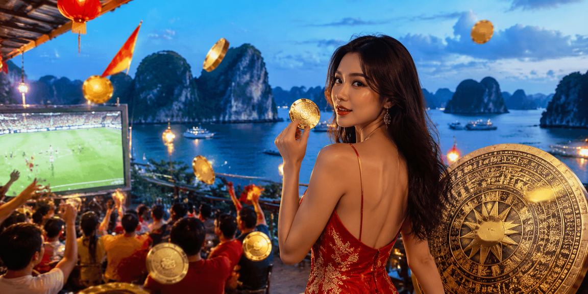 Cảnh biển Hạ Long với người dùng Việt Nam tận hưởng cuộc sống cân bằng